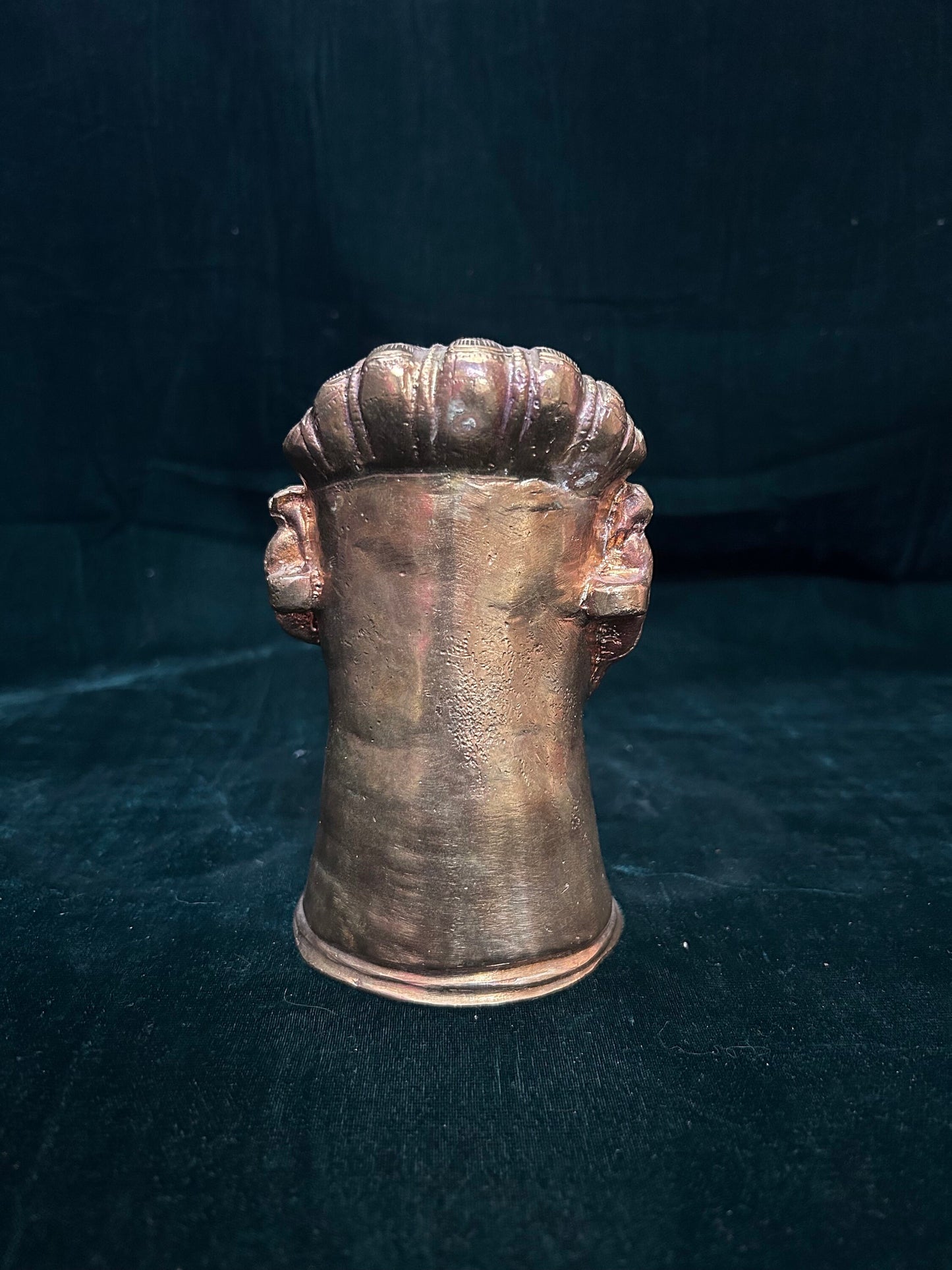 Prasiddh copper idol present panchaloha idol of mukalinga / shiva face