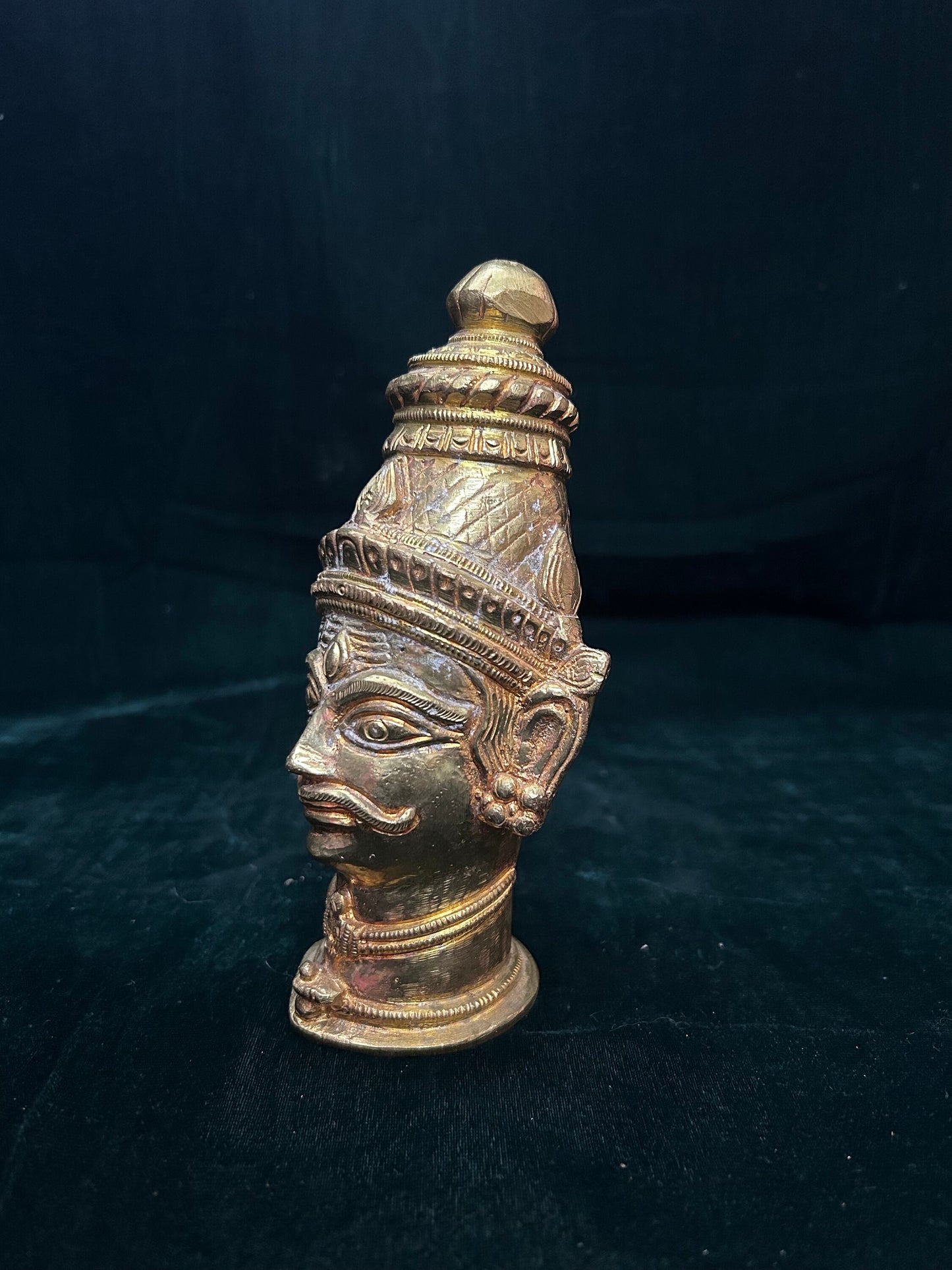 Prasiddh copper idol present panchaloha idol of mukalinga / shivaface