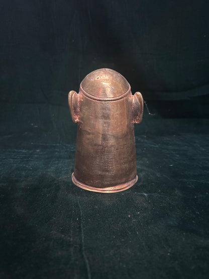 Prasiddh copper idol present copper idol of muka linga / shiva face