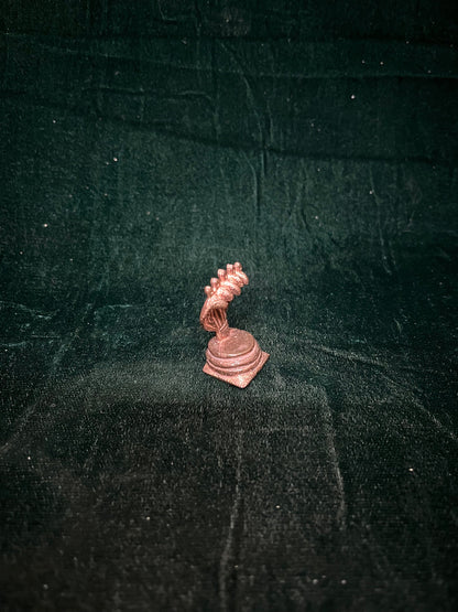 copper made minature shesha peeta / naga peeta