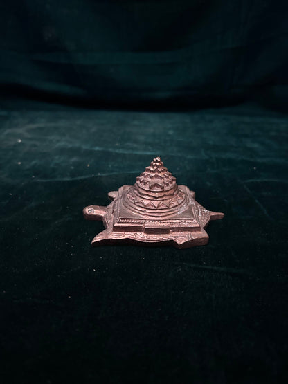 Prasiddh copper idol present copper idol of meru on shree yantra