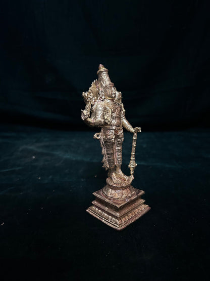 Prasiddh copper idol present panchaloha idol of chennakeshava narayana / vishnu