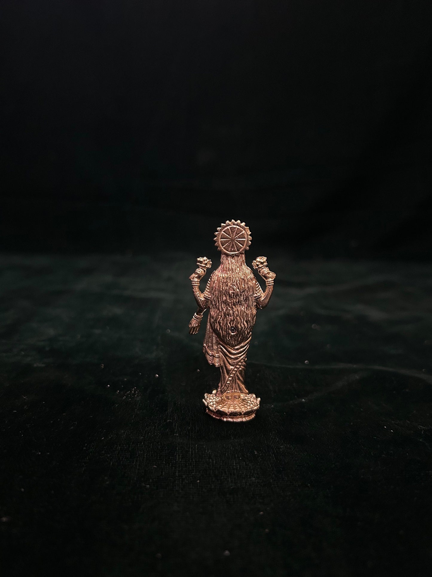 Panchaloha idol of Lakshmi / Standing lakshmi