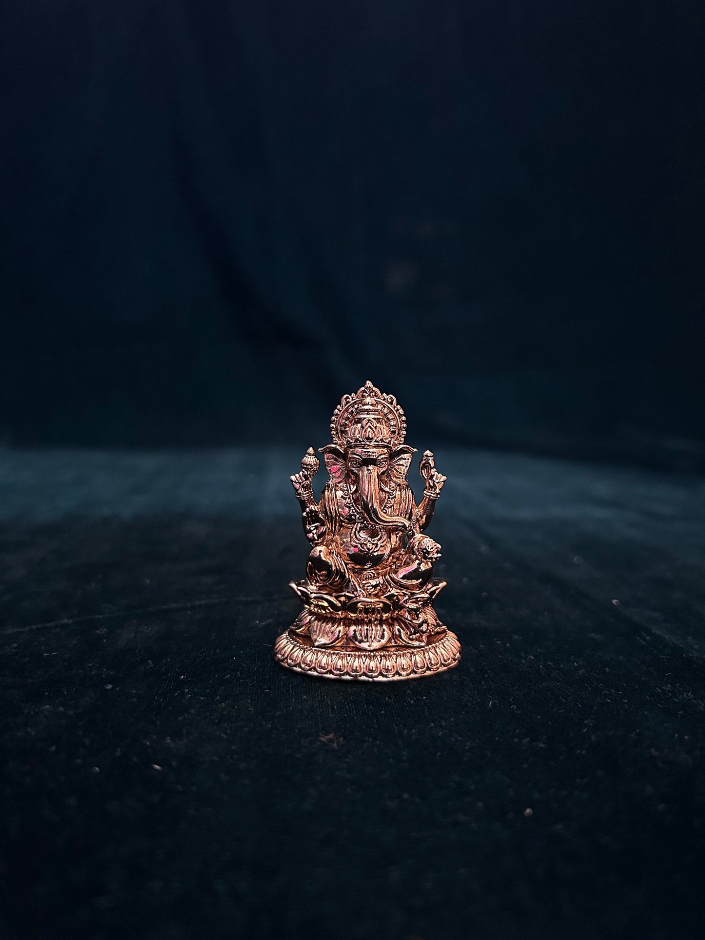 Panchaloha handcrafted 2D ganesha