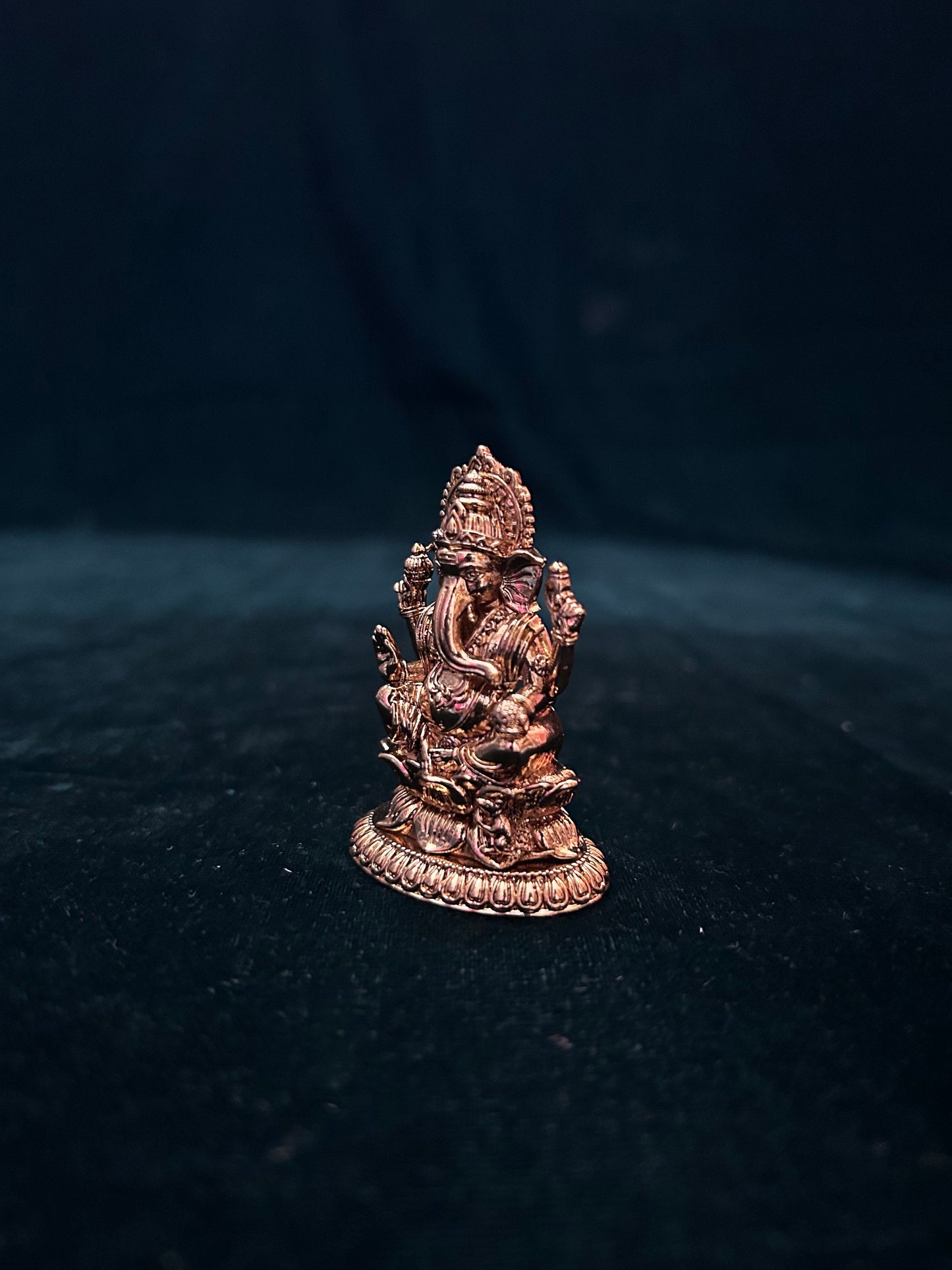 Panchaloha handcrafted 2D ganesha