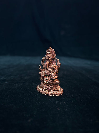 Panchaloha handcrafted 2D ganesha