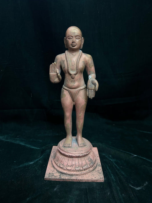 Vintage bronze cast prahalladha swamy