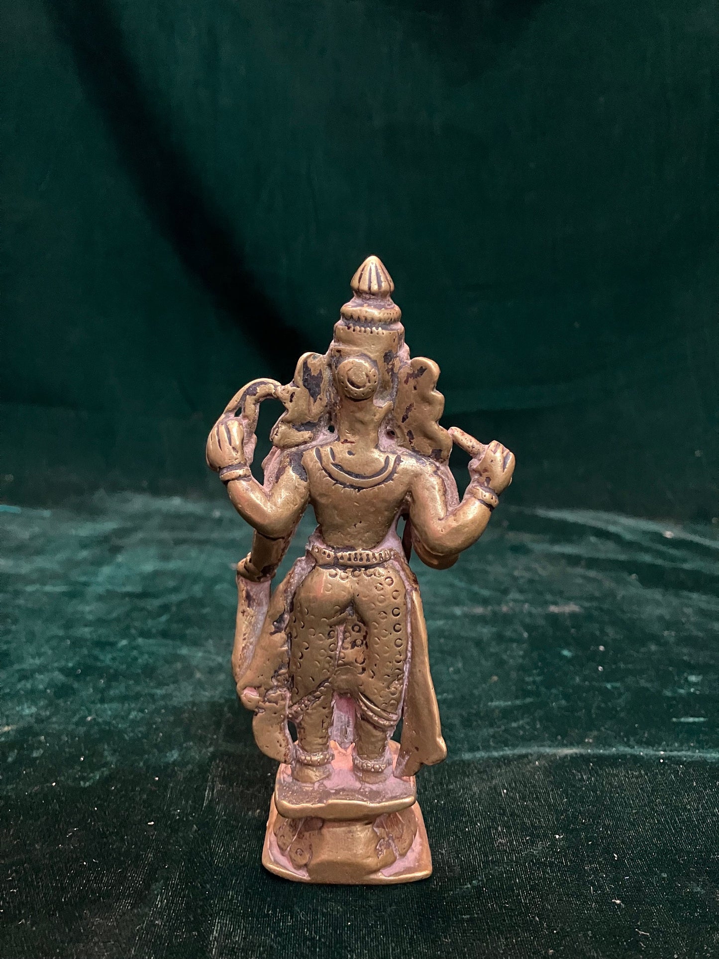 Vinatge bronze casted Veerabhadra swamy idol