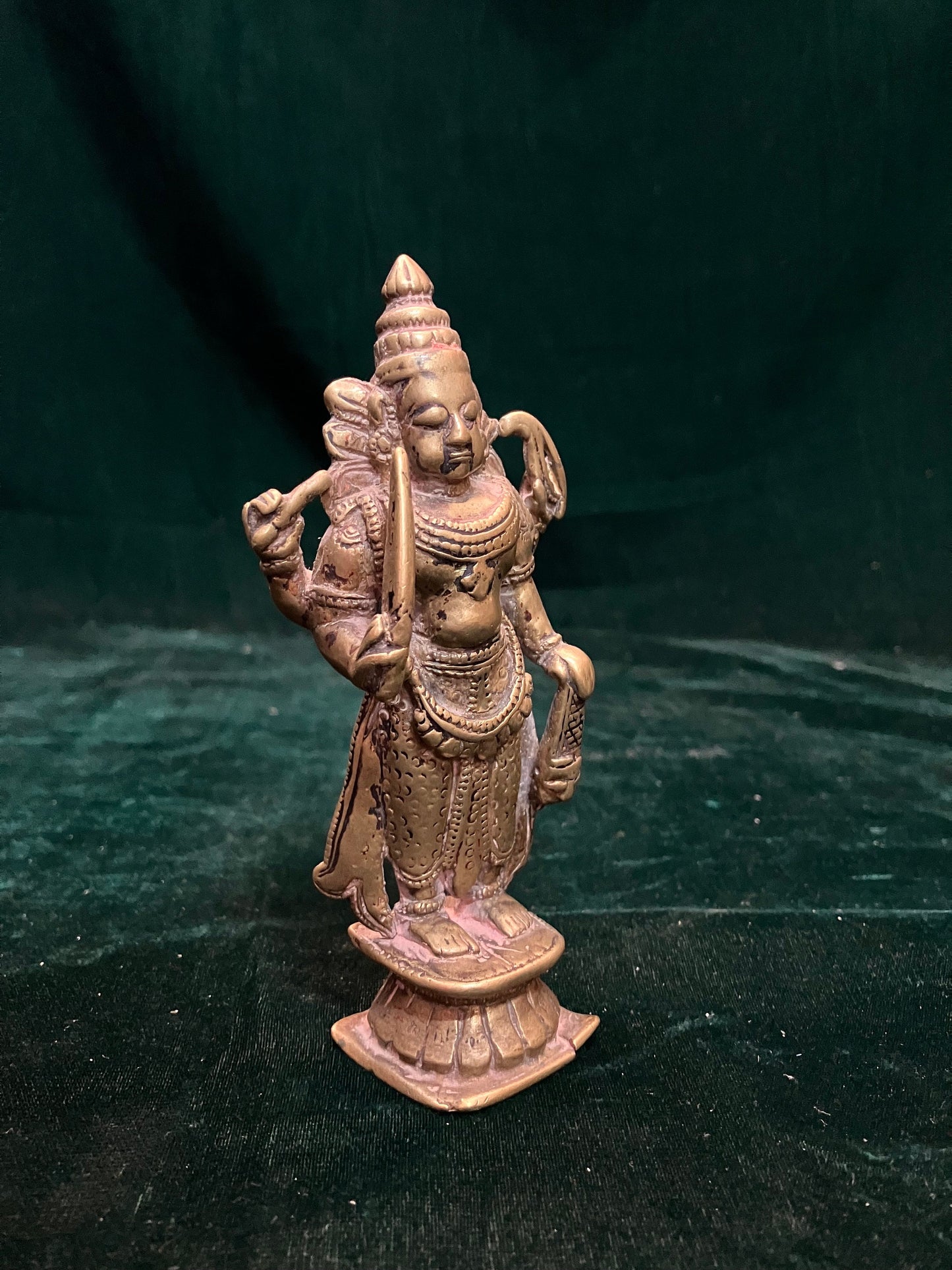 Vinatge bronze casted Veerabhadra swamy idol