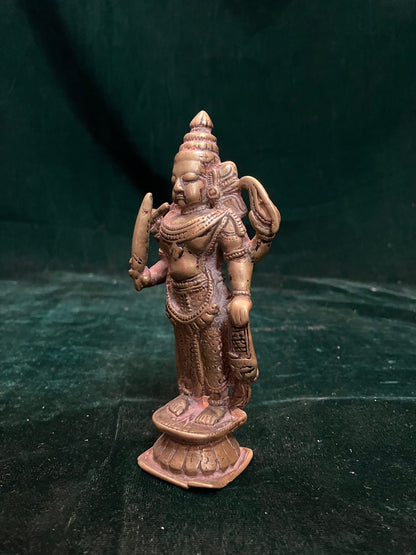 Vinatge bronze casted Veerabhadra swamy idol