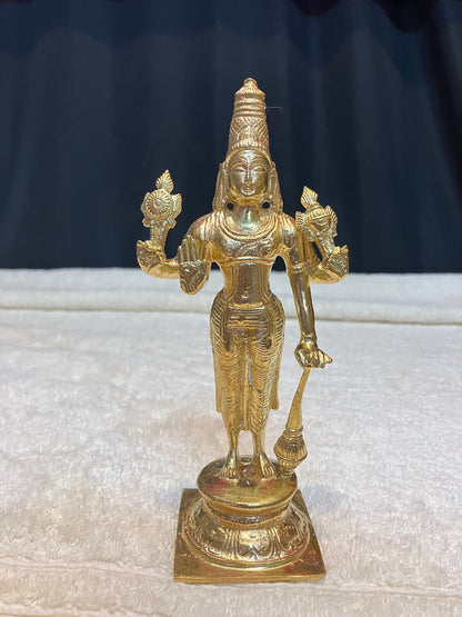 Prasiddh copper idol present panchaloha idol of ranganatha swamy / srirangam style vishnu