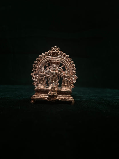 Prasiddh copper idols present copper idol of rama set / rama parivara