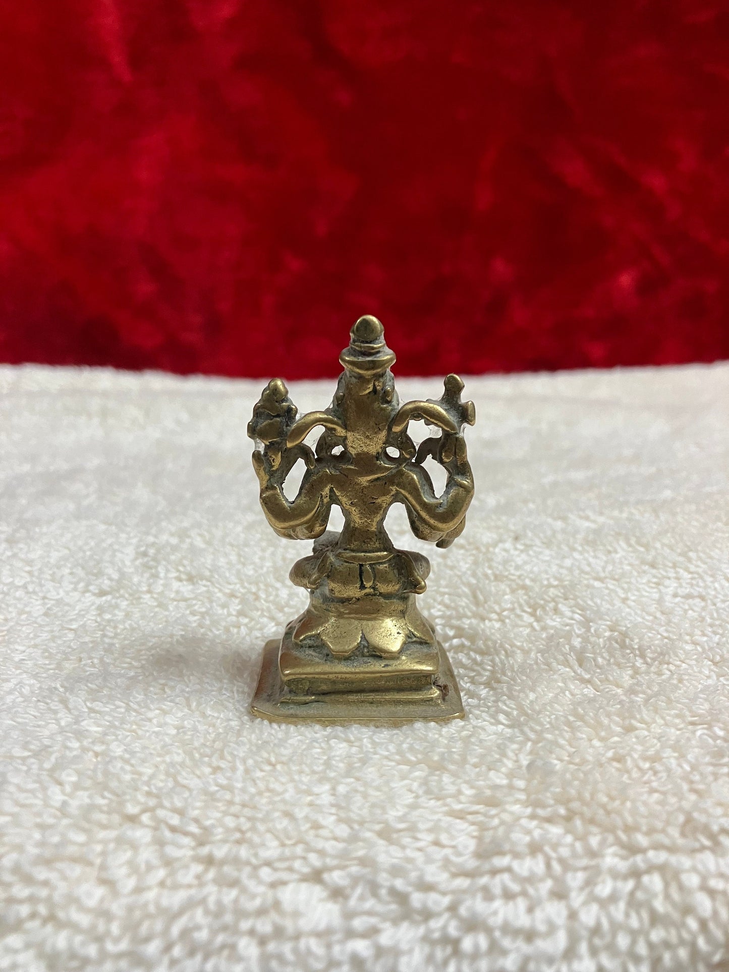 Vintage bronze idol of mariamma / mariyamma