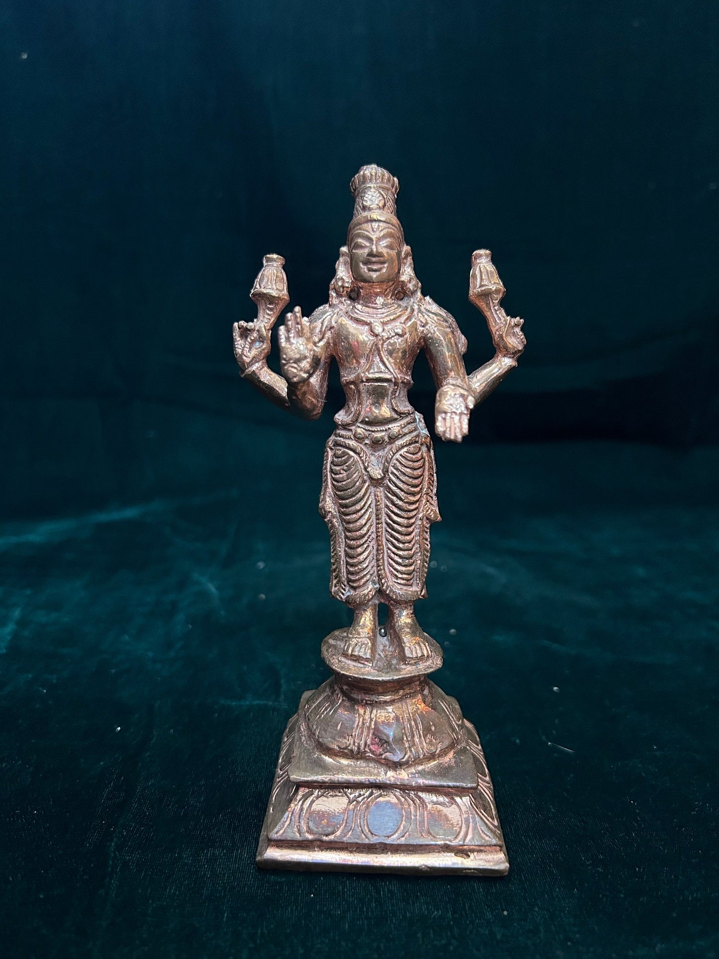 Copper made surya narayana / Suryanarayana