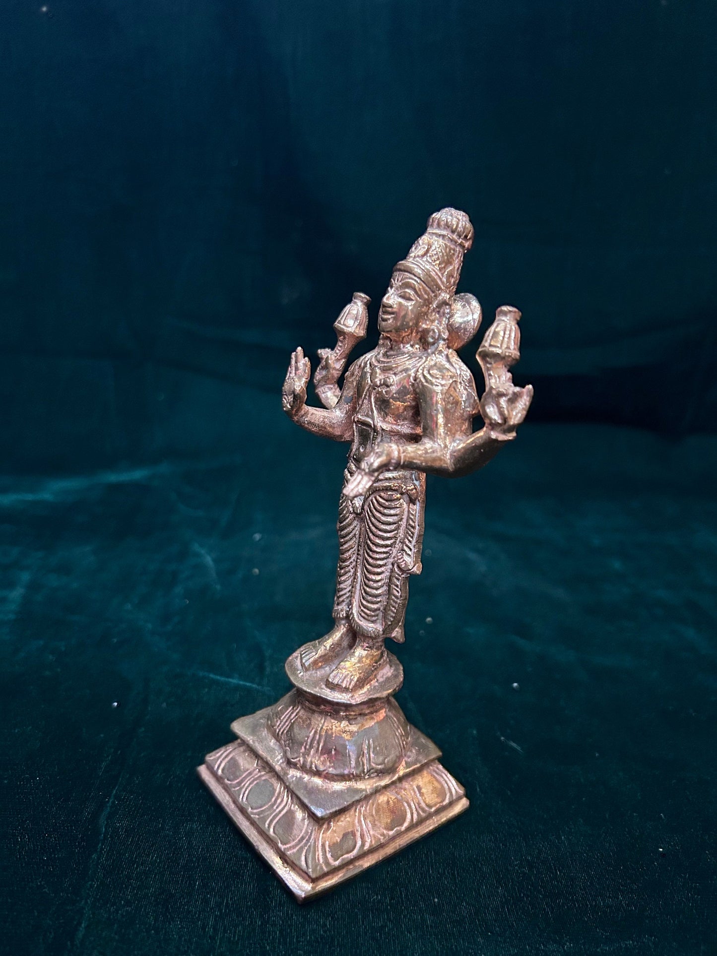 Copper made surya narayana / Suryanarayana