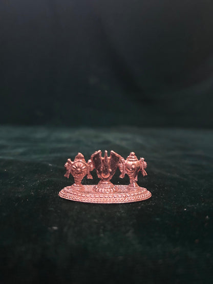 Copper made shanku chakra nama