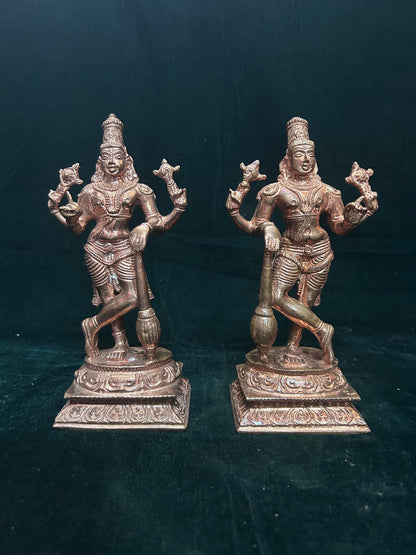 Prasiddh copper idol present copper idol of dwarapalakaru/ Jaya and vijaya