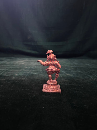 Prasiddh copper idol present copper idol of butter ball krishna