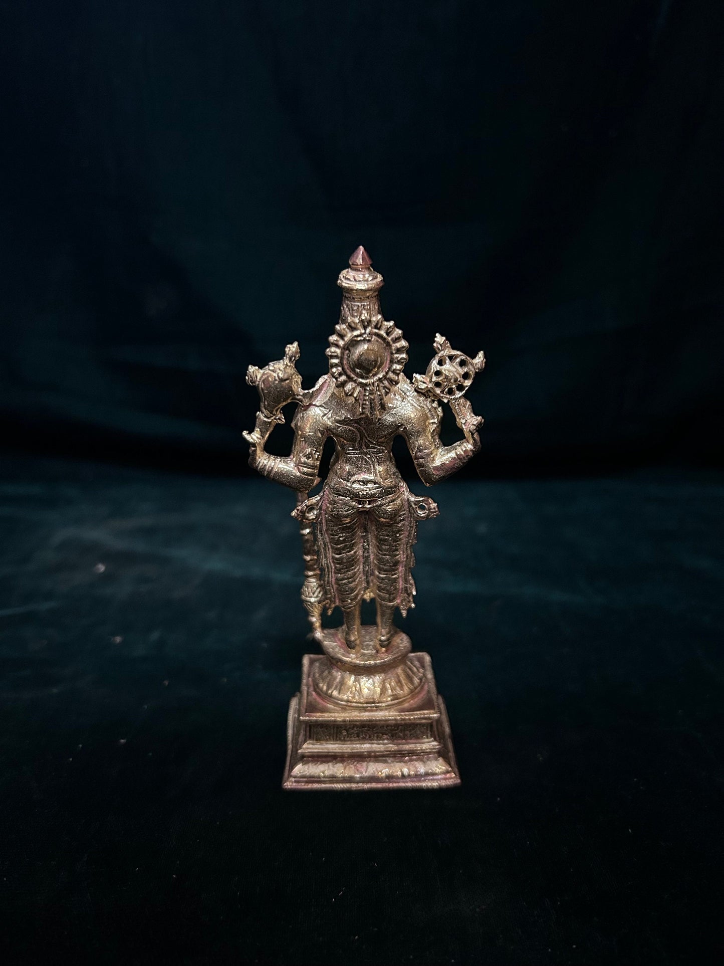 Prasiddh copper idol present panchaloha idol of chennakeshava narayana / vishnu