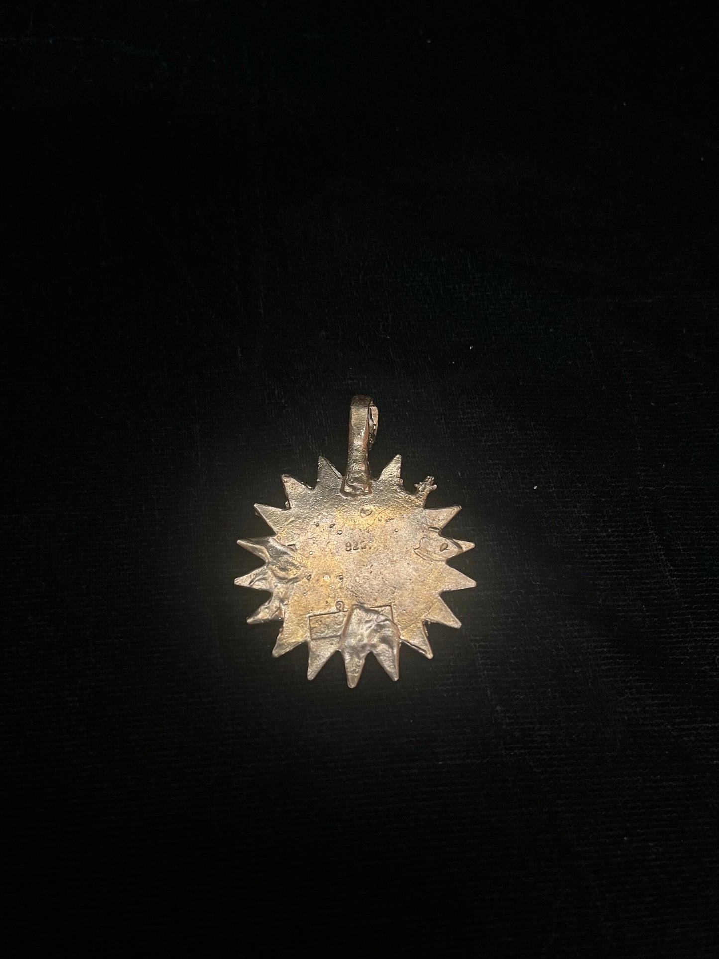 Panchaloha made Surya deva dollar / surya pendant