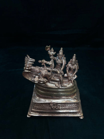 Copper made Sri Ananthapadmanaba Swamy / Sri Vishnu