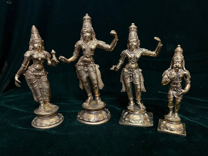 Panchaloha handcrafted Sri Ram Parivara/ Rama set / rama parivara