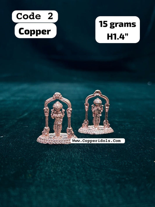 Copper made Cheluvanarayana swamy/ Channakeshava swamy