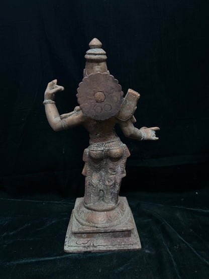 Vintage bronze cast Shri rama swamy