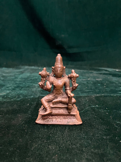 Vintage bronze casted vaikunta narayna idol