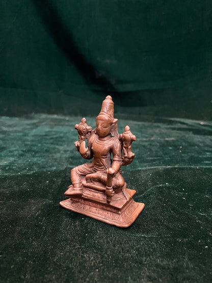 Vintage bronze casted vaikunta narayna idol