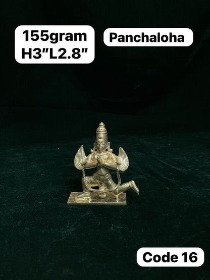 Prasiddh copper idols presents panchaloha idol of garuda vahana / garudavahana