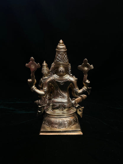 Prasiddh copper idols presents panchaloha idol of lakshmi narasimha swamy / lakshminarasimha swamy