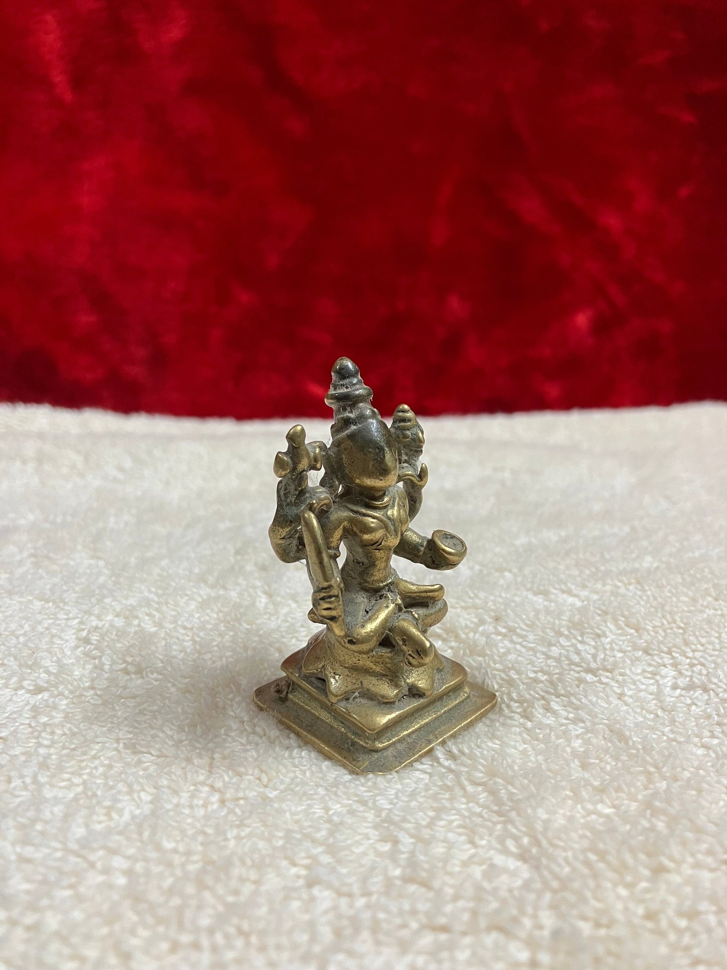 Vintage bronze idol of mariamma / mariyamma