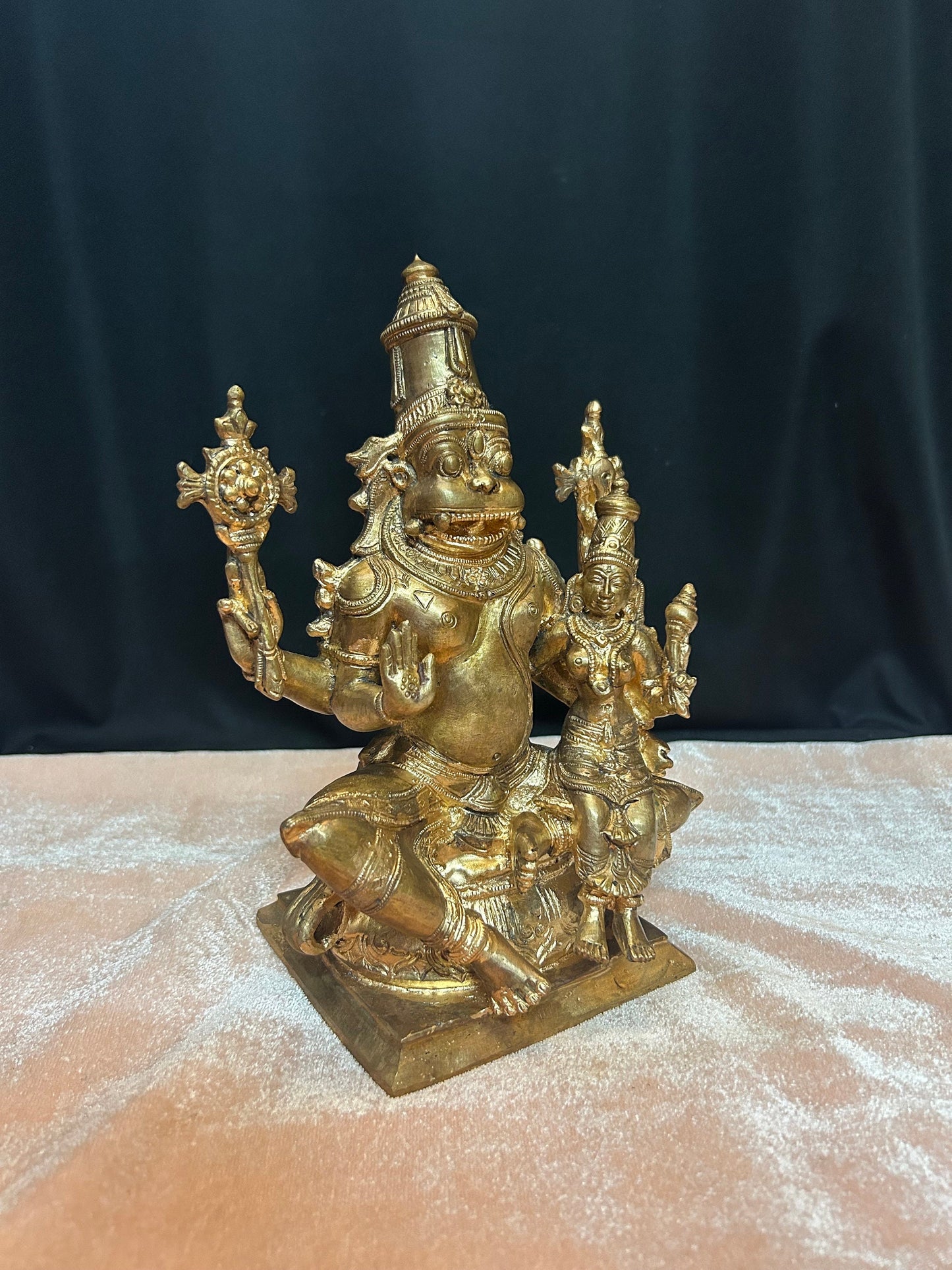 Panchaloha handcrafted lakshmi narasimha swamy/ narasimha swamy