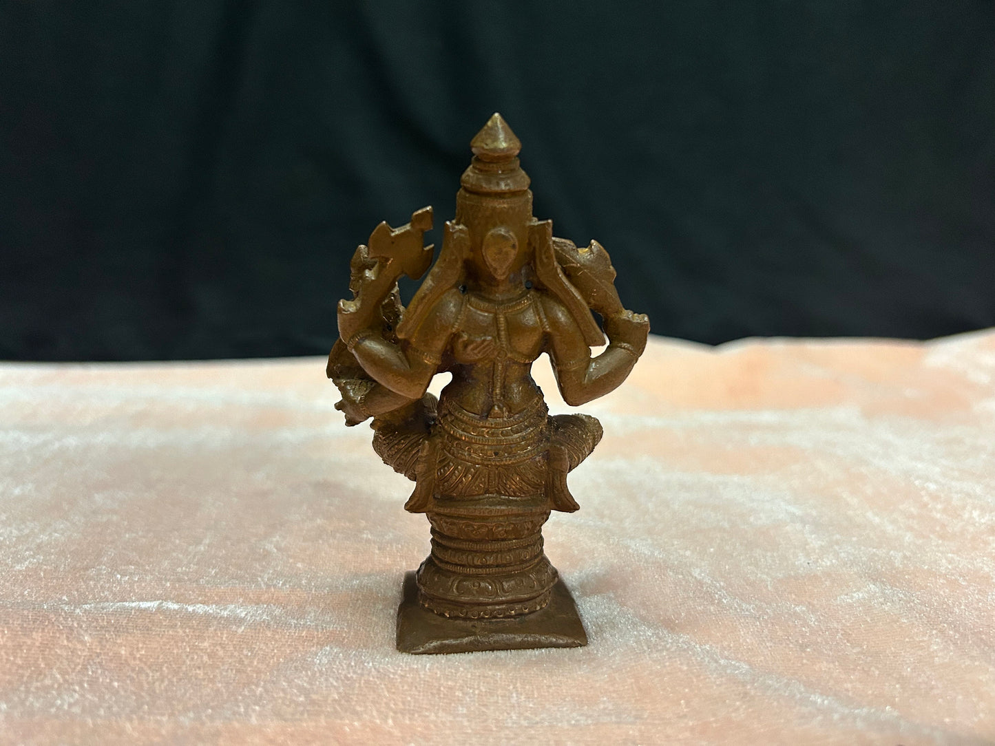 copper made lakshminarayana / lakshmi narayana