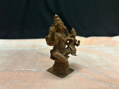 copper made lakshminarayana / lakshmi narayana