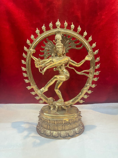 Panchaloha made fine casted Nataraja swamy idol