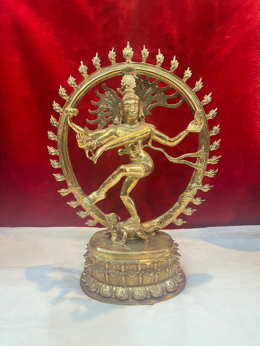 Panchaloha made fine casted Nataraja swamy idol