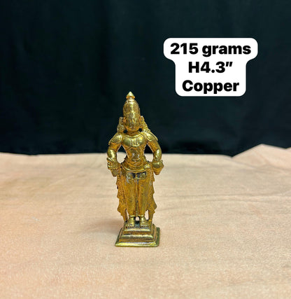 Prasiddh copper idols presents panchaloha idol of vittala/ Panduranga Vittala