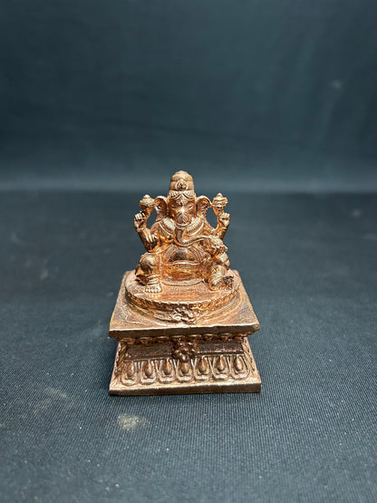 Prasiddh copper idols presents copper idol of ganesha / ganapati vinayaka