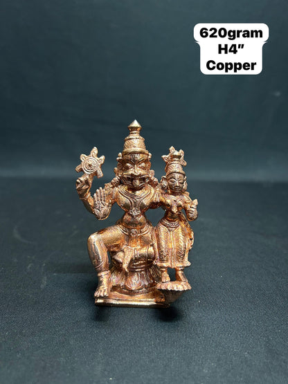 Prasiddh copper idols presents copper idol of Shri Yadagiri Lakshmi Narasimha swamy