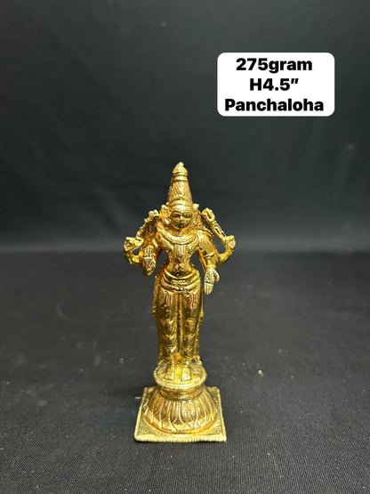 Prasiddh copper idols presents panchaloha idol of subramanya swamy / murugan / karthikeya swamy