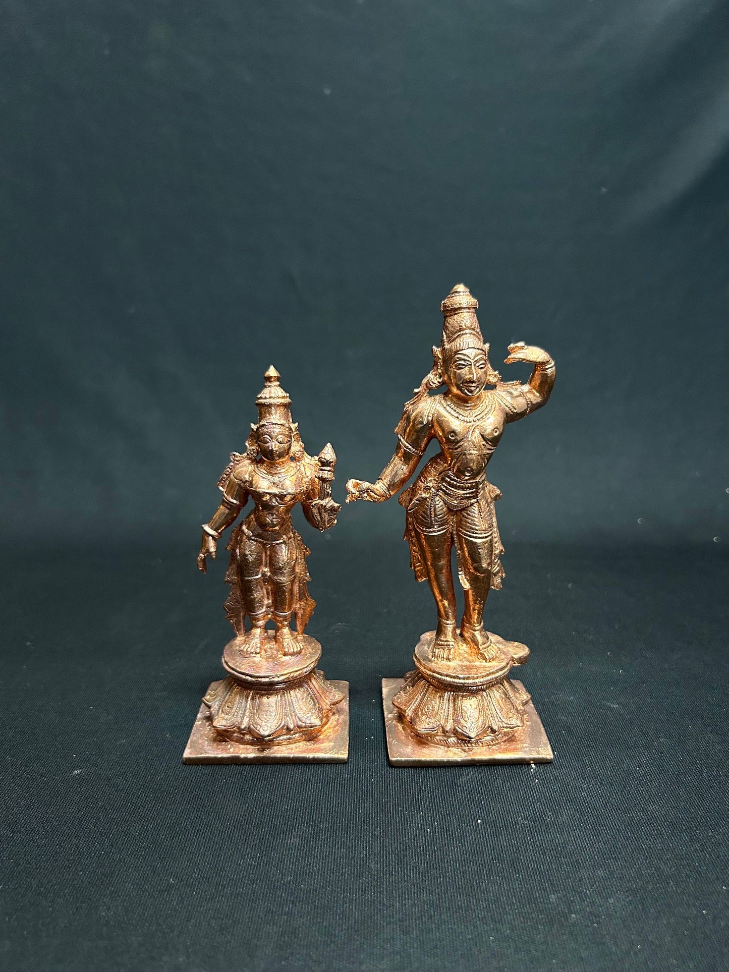 Prasiddh copper idols presents Copper idol of Sita rama