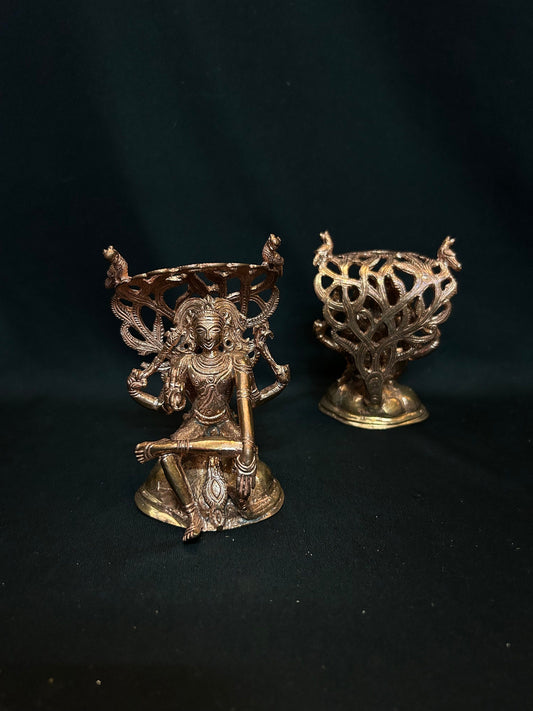 copper made dakshinamurthy / shiva