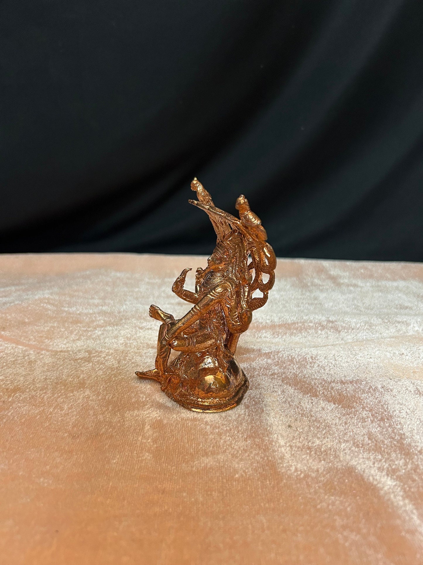 copper made dakshinamurthy / shiva