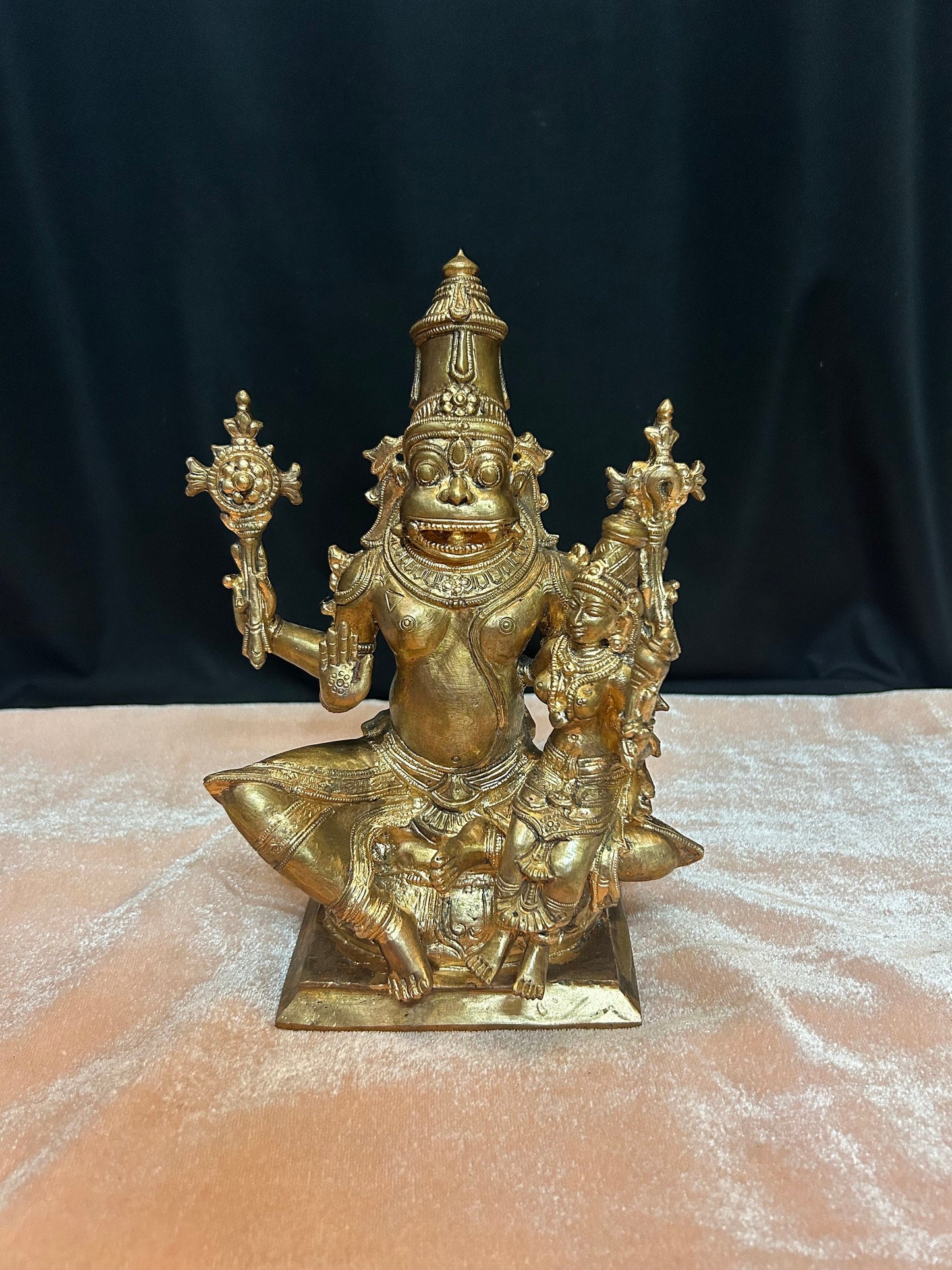 Panchaloha handcrafted lakshmi narasimha swamy/ narasimha swamy