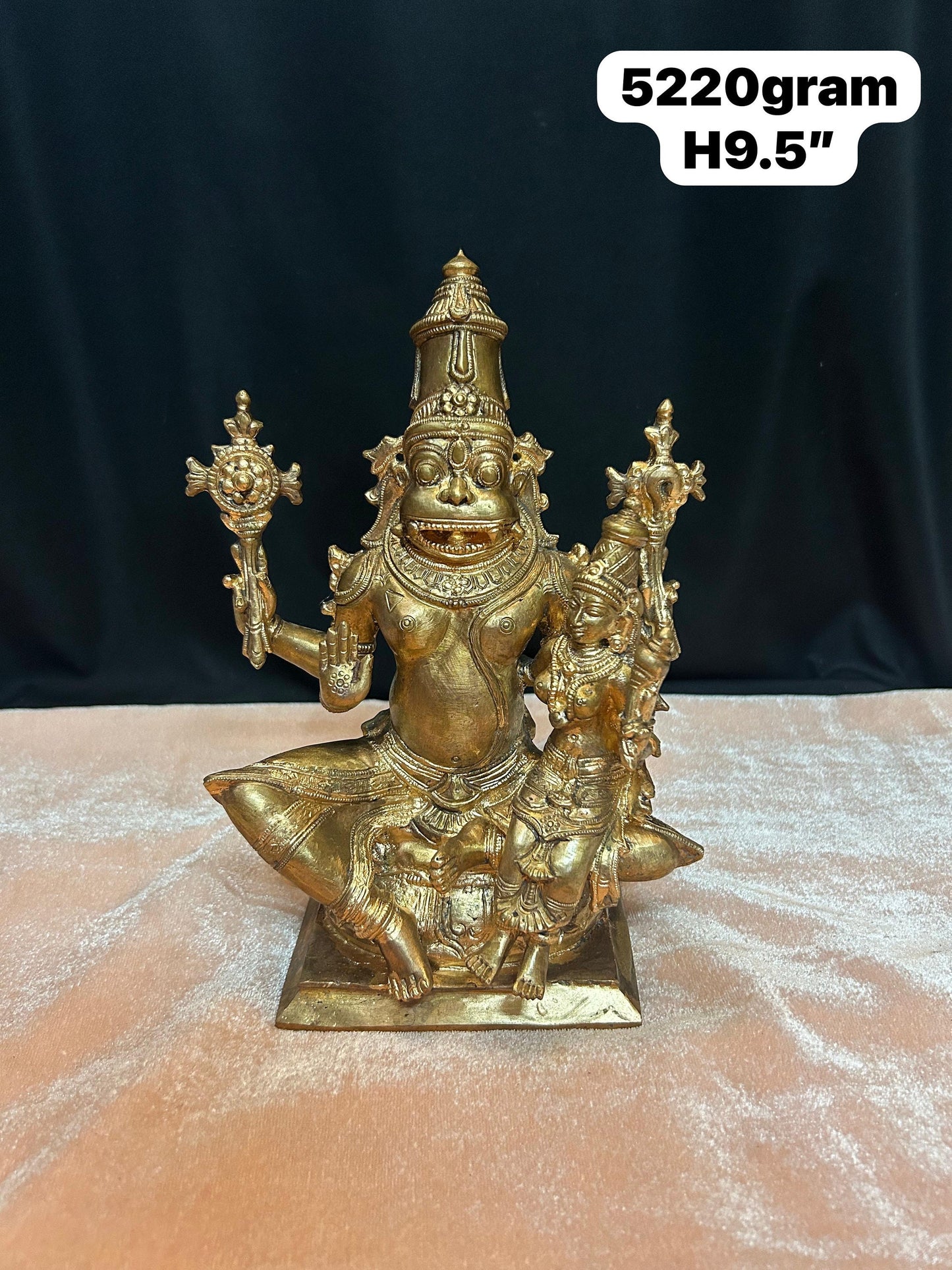 Panchaloha handcrafted lakshmi narasimha swamy/ narasimha swamy