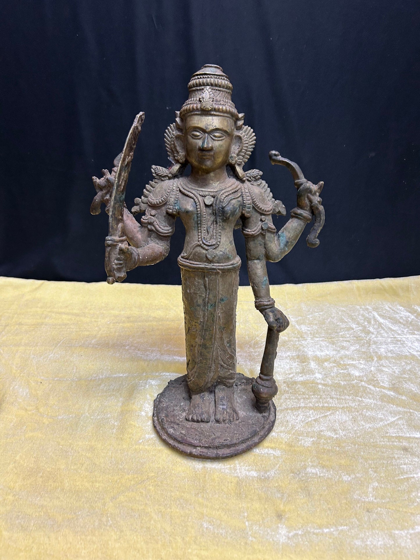 Vintage shanishwara shani mahatma idol