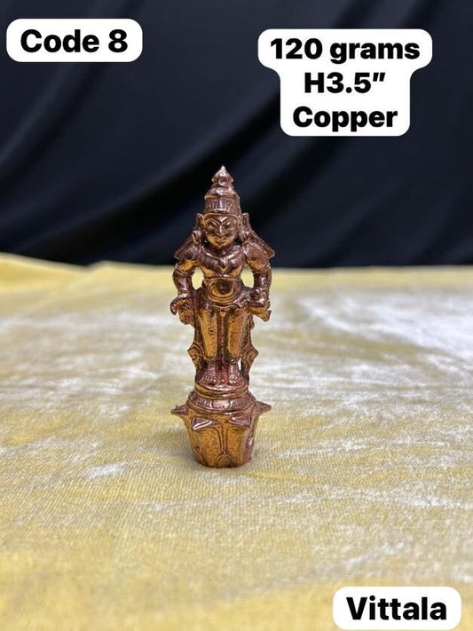 Prasiddh Copper idols presents copper idol of Vittala