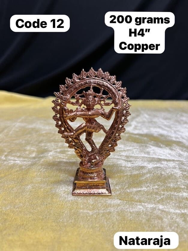 Prasiddh copper idols presents copper idol of Nataraja